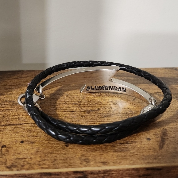 SLUMERICAN X KING BABY BOLT BRACELET - Picture 2 of 4